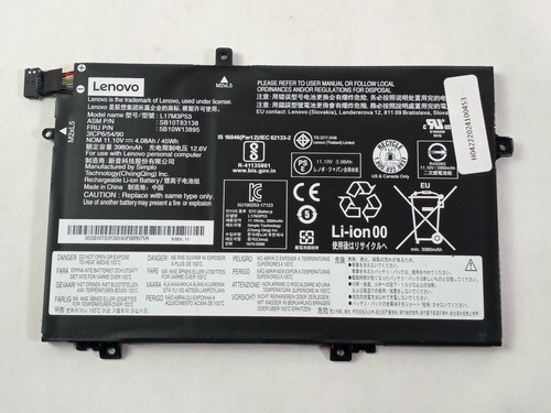 Viel 10 Lenovo THINKPAD L15 4080mAh 3 Zelle 11.10 V Laptop Batterie 5B10W13895