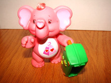 VTG 1985Care Bears Poseable Figure Cousins Lotsa Heart Elephant W/ Mighty Trunk