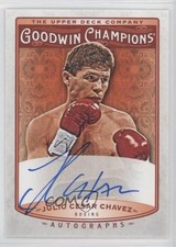2019 Upper Deck Goodwin Champions Auto Julio Cesar Chavez #A-JC Auto g2u