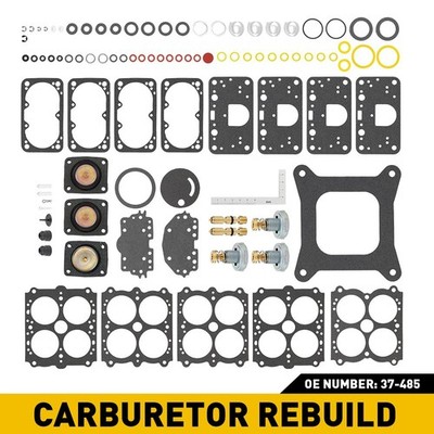 Carburetor Rebuild Kit 37-485 Fits 4150 4 Barrel Gasoline Carburetor