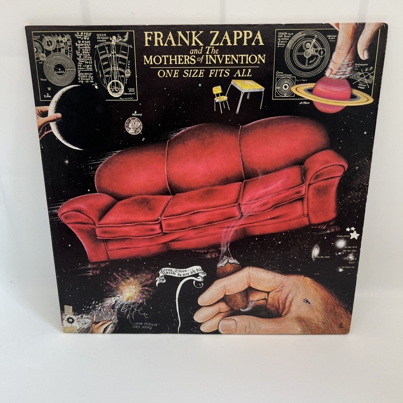 Frank Zappa Mothers of Invention One size fits all 1st press NM/NM