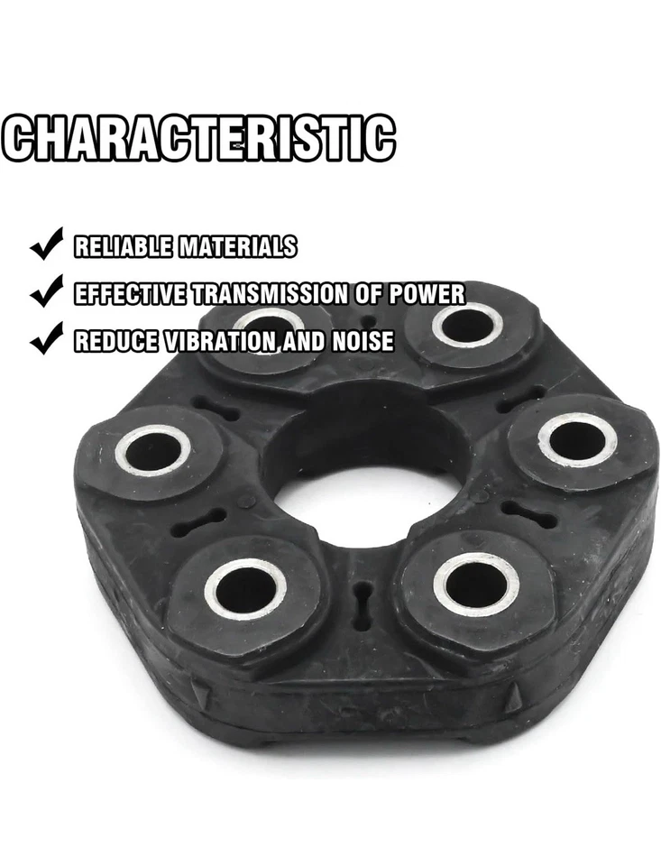 UOIENRT 26111209168, Repuesto de junta flexible acoplador de eje de transmisión para BMW 320i Foto 3 de 4