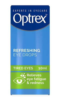 OPTREX Erfrischende Tropfen für müde Augen 10ml - Rehydrating Feuchtigkeitsspendend Beruhigend