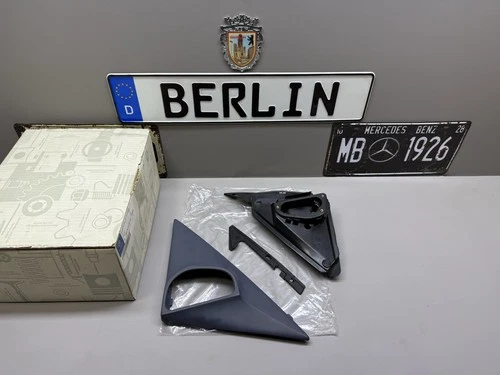 Mercedes Benz W140 Mirror Triangle Cap Left A1408100587 9999 Genuine NOS