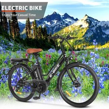 Axiniu 26” Electric Bike 750W 25MPH 36V 13Ah Mountain Commuting Ebike for Adult