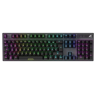 Sharkoon SKILLER SGK20 Red Kabelgebunden USB Mechanischer Switch QWERTZ RGB-LED