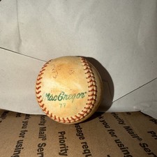 Autographed Baseball - No Clue….you Figure It Out!