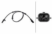 Hella Sensor, Raddrehzahl Hinterachse U.A. FüR Fiat, Renault
