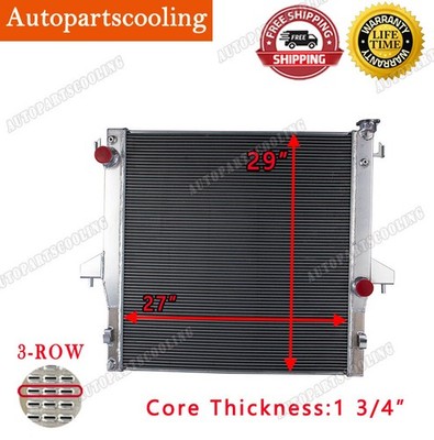 3 Row Aluminum Radiator for 2003-2009 Dodge Ram 2500 3500 5.9L 6.7L Cummins 2005