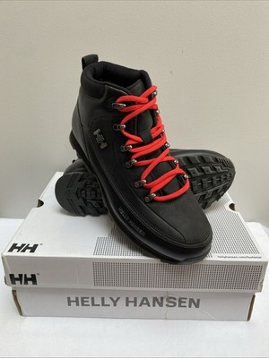 HELLY HANSEN Forester Gr 43, Schnürstiefel, schwarz, Wasserdicht, Neu