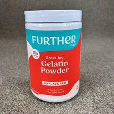 Grass-Fed Gelatin Powder Unflavored 15.87 oz 450 g Skin Hair Nails Gut Joint