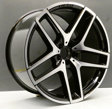 MERCEDES GLE COUPE AMG 21" DIAMOND CUT ALLOY WHEEL RIM 11J REAR OEM GENUINE X1