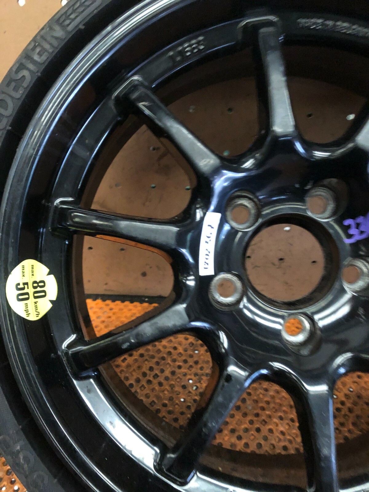 Mercedes-Benz SL R230 2005 R17 Spare Wheel A2304010602 Rim8470 for 