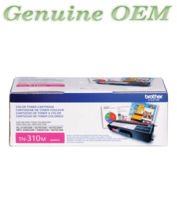 TN310M/TN-310M,4053601 Original OEM Konica Minolta Toner, Magenta Genuine Sealed