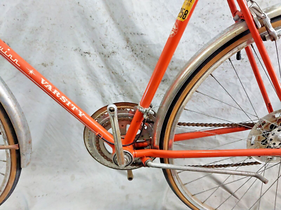 1969 Schwinn Varsity Vintage Touring Road Bike 56cm Medium Steel