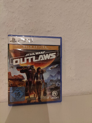 Star Wars Outlaws - Gold Edition (PlayStation 5, PS5) Brandneu / Sealed
