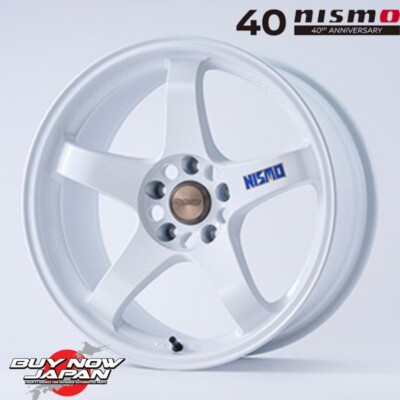 NISMO LMGT4 18x9 22 5H/114.3 White set of 4pcs In stock and ready