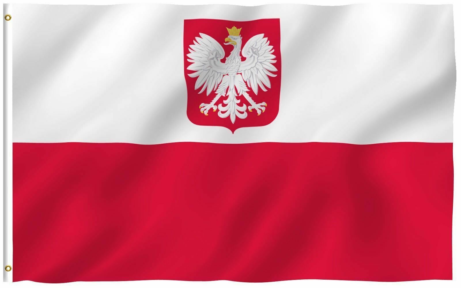 Bandera de indonesia y polonia