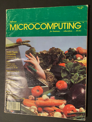 kilobaud MICROCOMPUTING MAGAZINE Rare APR 1980 UOS RARE VINTAGE ...