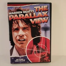 The Parallax View DVD: He saw too much!! Warren Beatty,Political Thriller. 