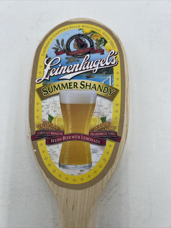Leinenkugel's Summer Shandy Boat Paddle Beer Tap Pull Handle 13" 1867