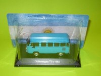 VW Volkswagen T2B 1982 GrüN Kombi Ixo Altaya 1/43 Ixo Modell Fwgn