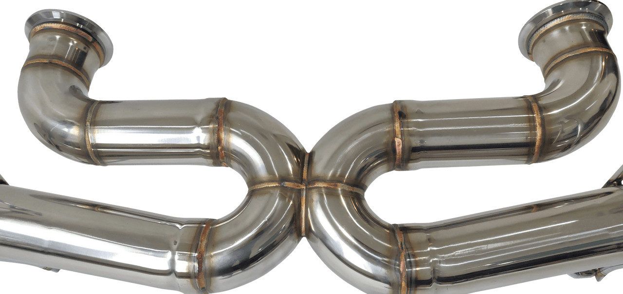 Fits AUDI R8 MK2 5.2L V10 20-23 TOP SPEED PRO-1 76MM X-Pipe Exhaust System