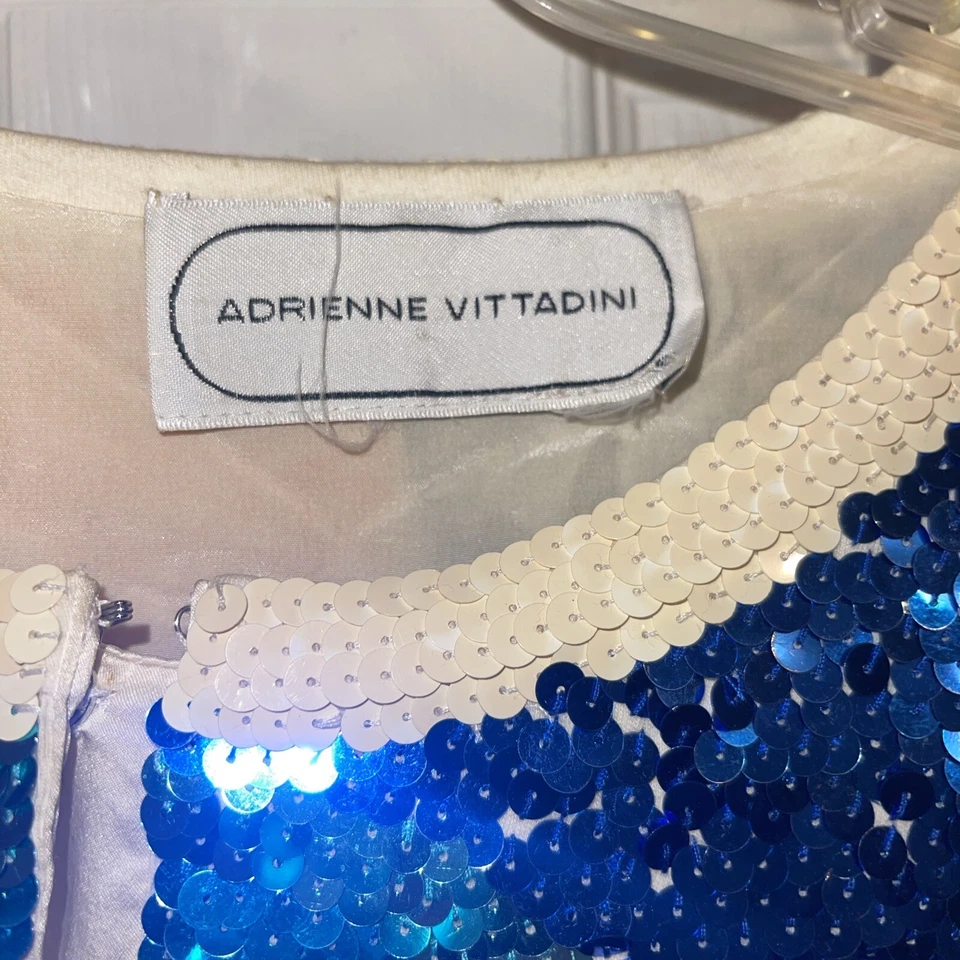 Chaqueta Blazer De Colección ADRIENNE VITTADINI Psicodélica Joya Cuentas Trofeo Declaración Foto 2 de 4