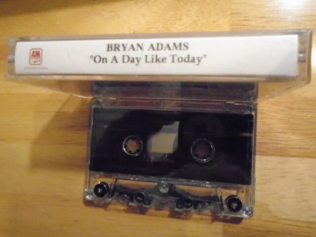 RARE PROMO Bryan Adams CASSETTE TAPE On A Day Like Today single 1998 A&M Records - Image 2 of 2