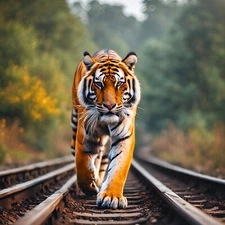 Digital Image Tiger  picture photo wallpaper AI art 59