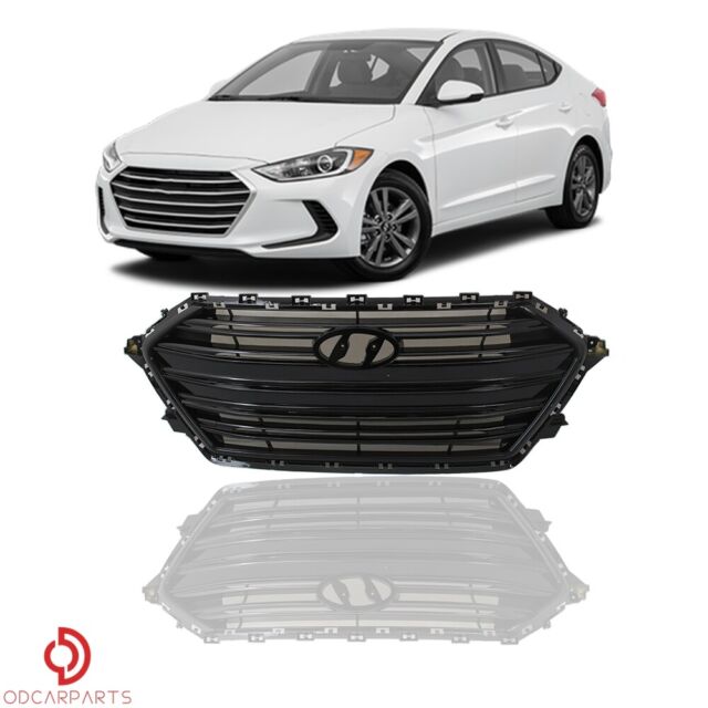 Fit Hyundai Elantra 2017 2018 Front Upper Grille Grill
