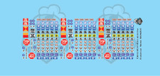 Railroad Signs HO Scale Decals