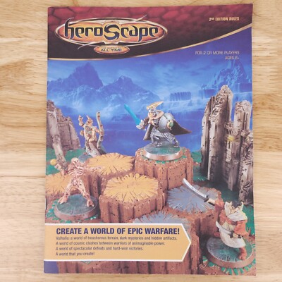 Heroscape Rise of the Valkyrie Master Game Guide 2nd Edition Scenario Map Builds