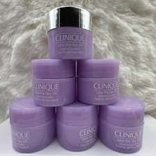 6 Pc - CLINIQUE Take The Day Off Cleansing Balm - Travel Size .5 oz /15 ml Each