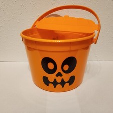 McDonald's Halloween 2023 Happy Meal Boo Bucket Pail Orange Skeleton