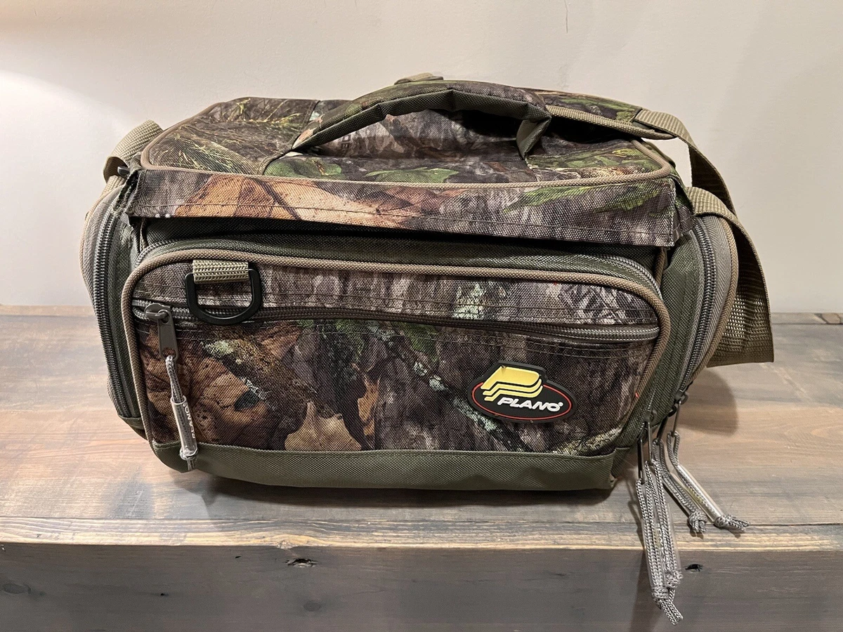 Plano Mossy Oak Fishing Tackle Bag With Tackle Boxes