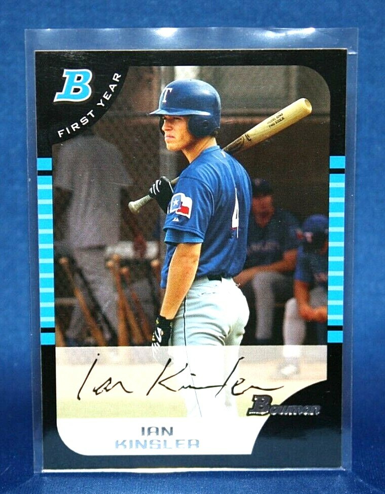 2005 Bowman Ian Kinsler ~ROOKIE~ Texas Rangers #171