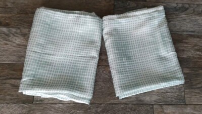 Curtains  Light Green  2 Panels Unbranded  52 '' W x  84 ''L New With Out Tags 