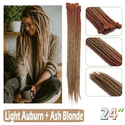 Afro Dreadlock Dread Lock Twist Crochet Braid Faux Locs Hair  display picture 3