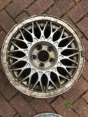 VOLKSWAGEN VW MK3 GOLF VR6 GTI CORRADO 15" BBS 409 ALUFELGE 1H0601025G #3 - Bild 1 von 4
