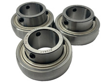 THREE PACK Dunlop HQ 30mm Kart Axle Bearings 62mm O/D -CADET CHASSIS  -PRO KART