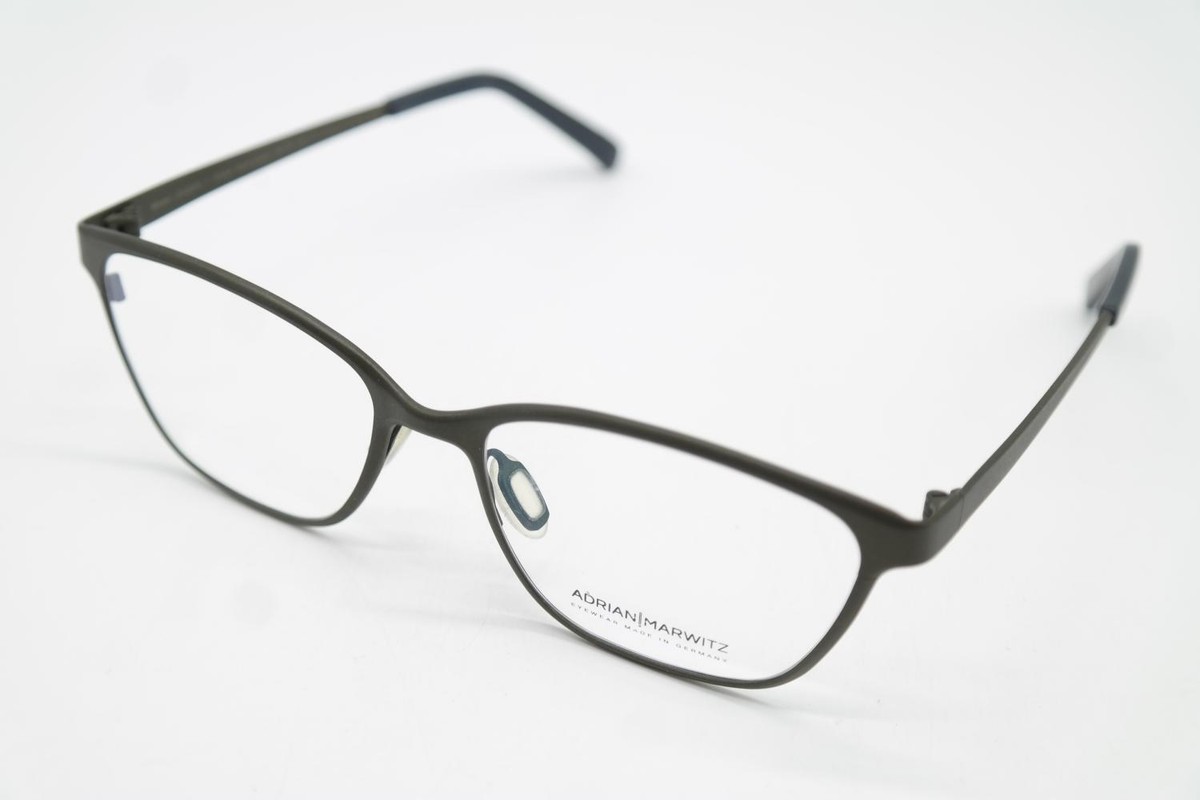 Brille ADRIAN MARWITZ CAZUAL 1 TITANIUM Grün Oval 