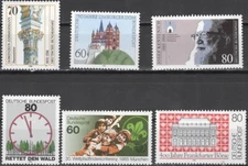 Germany Scott #1442-&1447, Mint Never Hinged