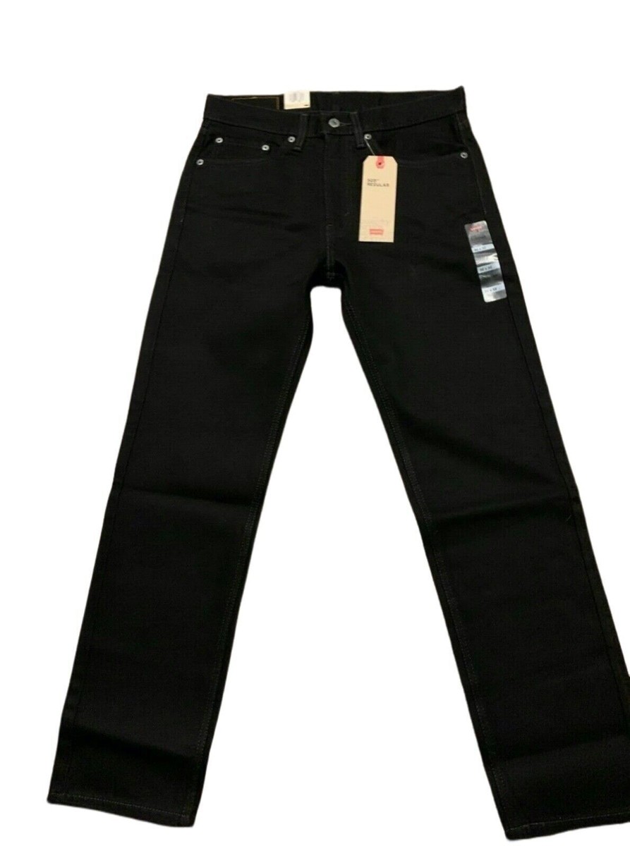 Levi’s 505 Black 505™ Regular Fit Men's Jeans - Black | Levi's® US