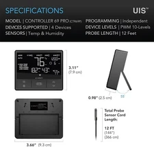 AC Infinity Controller 69 PRO Smart Environmental Controller - (CTR9P)