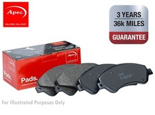APEC PAD775 Brake Pad Set Rear For TRW Braking System Fits Ford Granada Scorpio