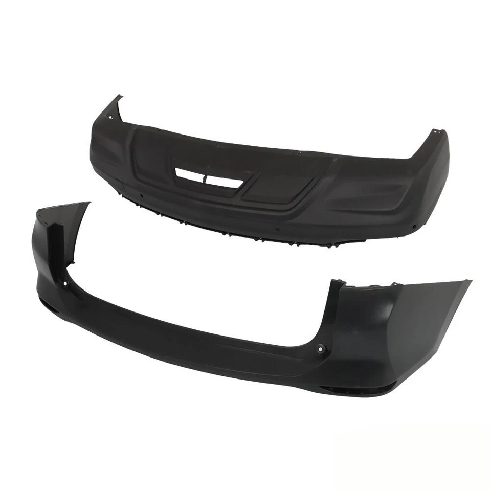 Rear Upper Lower Bumper Cover Primed For 2018 2019 2020 Chevy Equinox L/LS/LT - Изображение 2 из 4