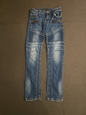 New Phillip Plein Illegal Fight Club Men's Straight Distressed Jeans Sz 30x30