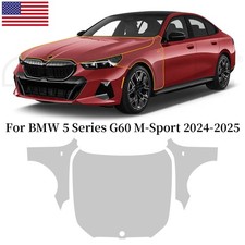 For BMW 5 Series G60 M Sport 2024-UP Hood Fender Precut Paint Protection Film