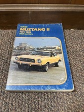 Original 1974-1978 Mustang Ii Clymer Repair Shop Service Manual